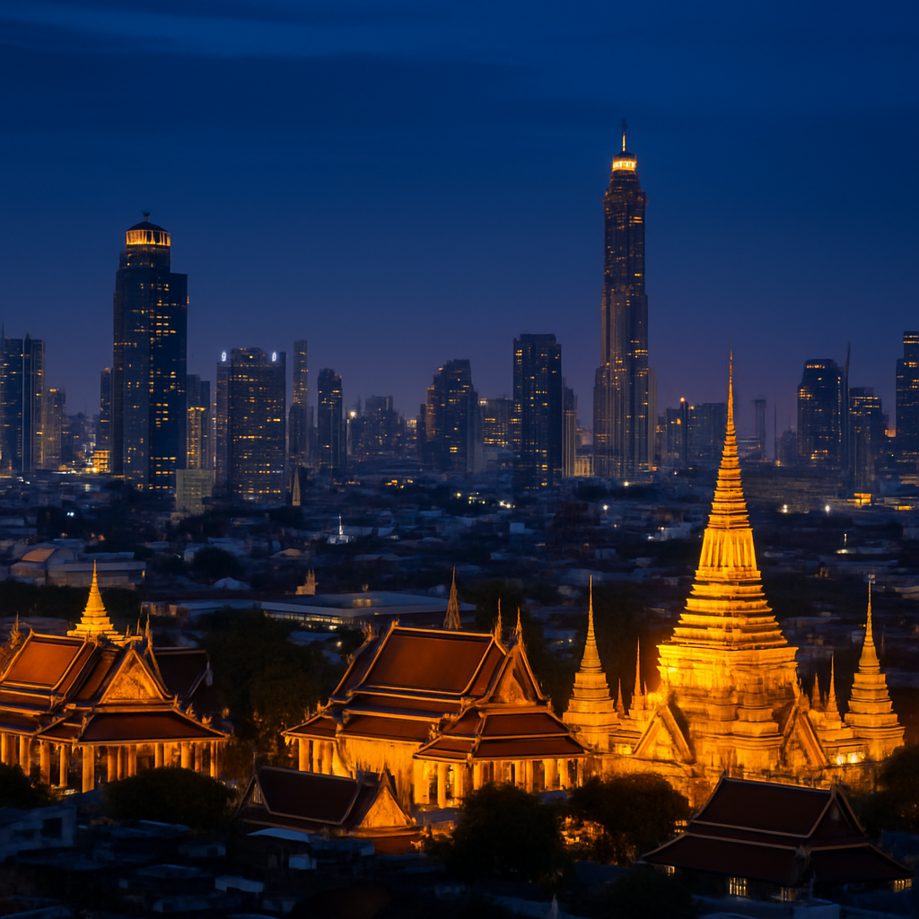 Bangkok skyline