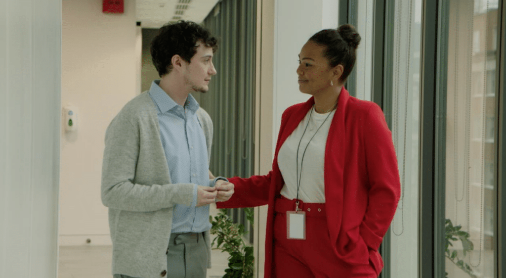 Groundbreaking film made with AI takes you through trans man’s first day of work